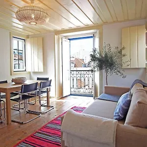 Apartment Bh4d With View Heart Of Bairro Alto * Bright 4d * 3+1 Br Lisbon