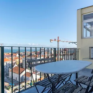Amidst The Rooftops Of Apartment Lisbon